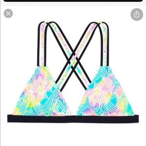 ISO ONLY. Victoria secret pink watercolor geo print clothing and accessories